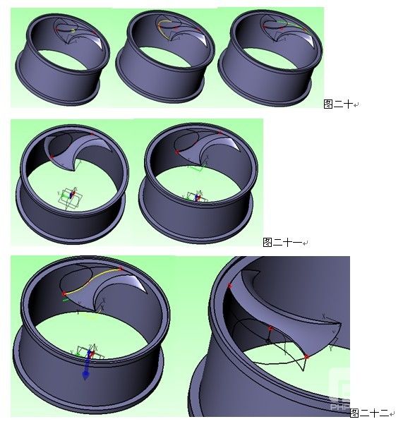 中望CAD/CAM建模之用中望3D绘制汽车轮毂