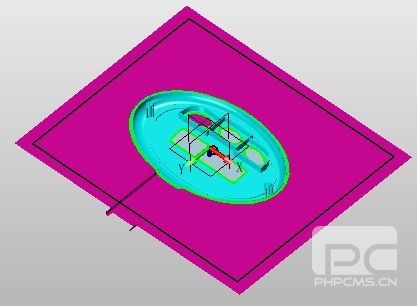 中望3D2012亮点之区域设计分型面