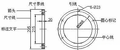 CAD机械制图应用基础之尺寸标注