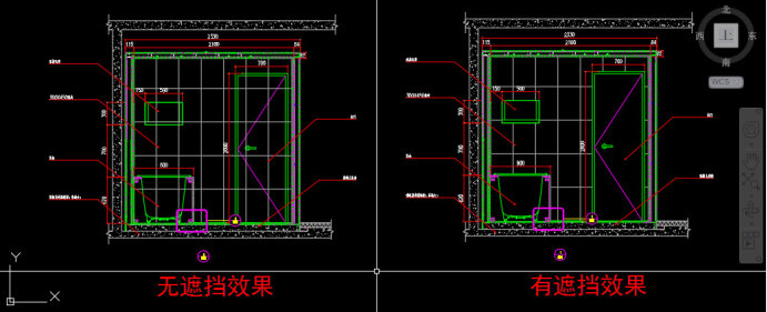 CAD中如何将图形前置和后置