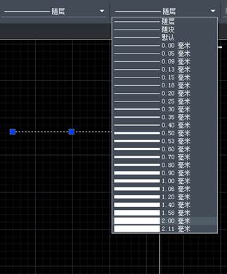CAD中把直线的线宽加粗后仍显示为细线怎么办