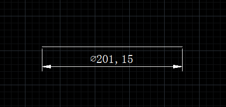 CAD畫圖時如何讓直線標注顯示直徑符號