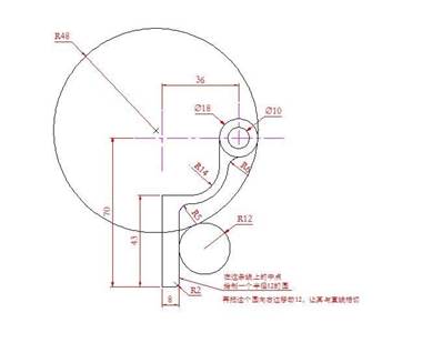 CAD怎么画一个窗帘挂钩?