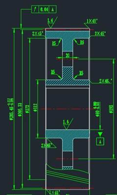 CAD绘制齿轮零件图教程