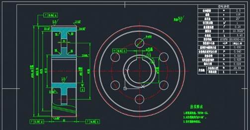 CAD绘制齿轮零件图教程