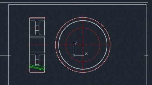 中望CAD绘制齿轮零件图