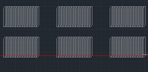 CAD文件怎么快速多次复制图形并均匀排列