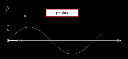 用CAD如何绘制函数曲线
