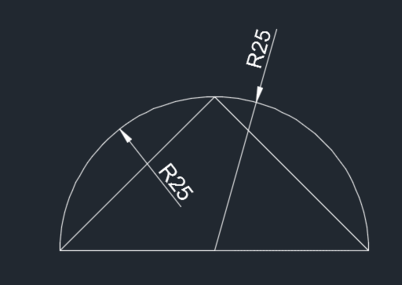CAD直径与半径标注的方法