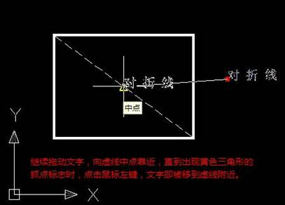 CAD斜线怎么标注文字