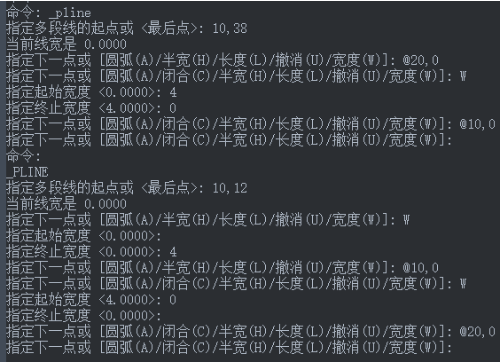 用CAD多线段命令与微波隔离器的绘制