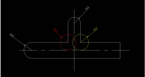 CAD中相贯线的画法
