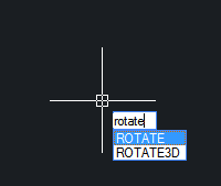 CAD旋转的快捷键