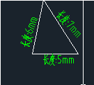 CAD如何绘制一个简单地三角形？