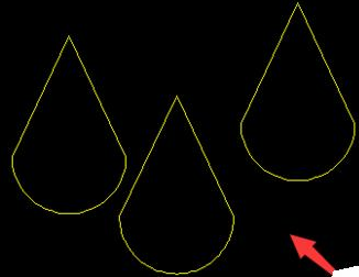 怎样在CAD中快速绘制水滴？