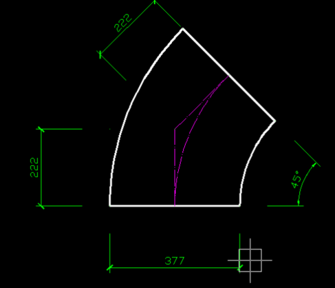 CAD如何设计弯头？