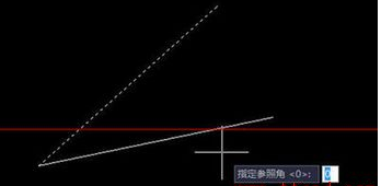 CAD如何通过指定角度旋转对象？