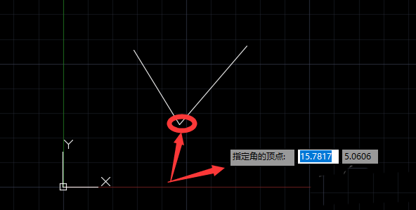 CAD标注大于180°角的方法