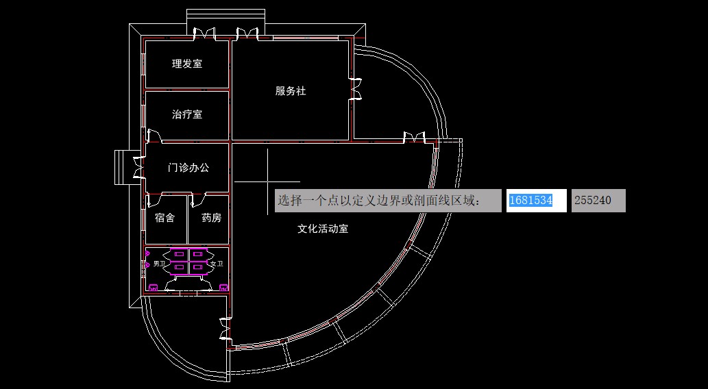 如何使用BOUNDARY命令创建边界